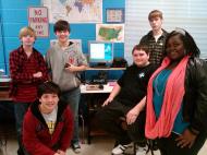 Olde Towne Middle School Conducts Research via Near-Space Balloon